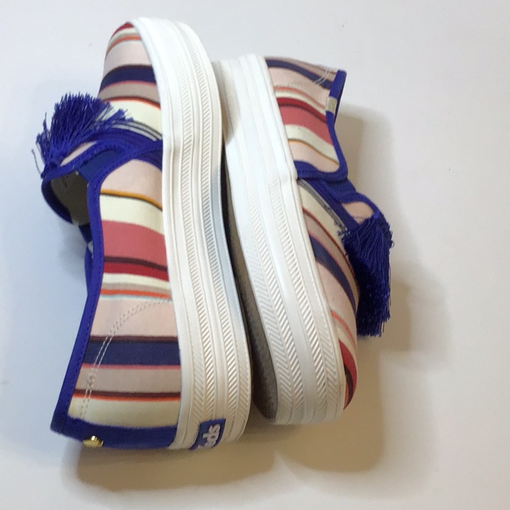 KEDS BY KATE SPADE MULTI COLOR PLATFORM LOAFERS SHOES SZ 7.5 - Picture 9 of 13